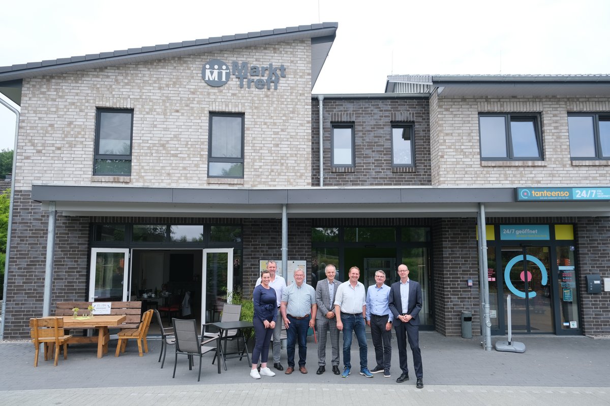 Im Brekendorfer MarktTreff gibt es einen Multifunktionsraum, einen Mini-Supermarkt und eine Physiopraxis.